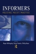 Cover: Informers - Willan Publishing
