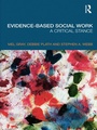 Cover: Evidence-based Social Work - Routledge