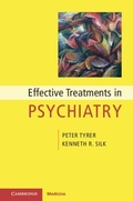 Cover: Effective Treatments in Psychiatry - Cambridge University Press