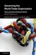 Cover: Governing the World Trade Organization - Cambridge University Press