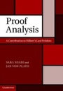 Cover: Proof Analysis - Cambridge University Press