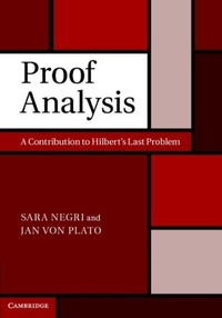 Enlarge image Cover: Proof Analysis - Cambridge University Press