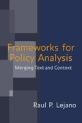 Cover: Frameworks for Policy Analysis - Routledge