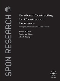 Enlarge image Cover: Relational Contracting for Construction Excellence - Routledge