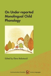 Abbildung von: On Under-reported Monolingual Child Phonology - Multilingual Matters