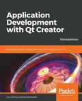 Cover: Application Development with Qt Creator - Packt Publishing