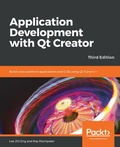 Cover: Application Development with Qt Creator - Packt Publishing