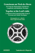 Cover: Gemeinsam am Tisch des Herrn / Together at the Lord's table - Vandenhoeck & Ruprecht