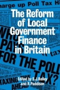 Enlarge image Cover: Reform of Local Government Finance in Britain - Routledge