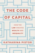 Cover: The Code of Capital - Princeton University Press