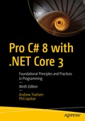 Cover: Pro C# 8 with .NET Core 3 - APress