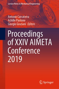 Abbildung von: Proceedings of XXIV AIMETA Conference 2019 - Springer