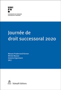 Cover: Journ&eacute;e de droit successoral 2020 - St&auml;mpfli Verlag AG