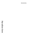 Cover: Haim Steinbach. every single day - K&ouml;nig, Walther