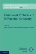 Bild: Variational Problems in Differential Geometry - Cambridge University Press