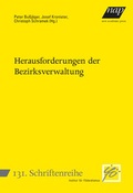 Cover: Herausforderungen der Bezirksverwaltung - new academic press