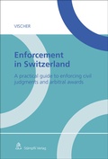 Cover: Enforcement in Switzerland - St&auml;mpfli Verlag AG