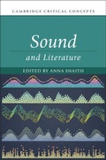 Cover: Sound and Literature - Cambridge University Press
