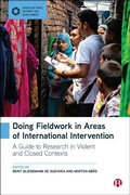 Cover: Doing Fieldwork in Areas of International Intervention - Bristol University Press