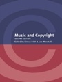 Cover: Music and Copyright - Routledge