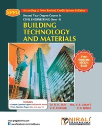 Enlarge image Cover: Building Technology And Materials - Nirali Prakashan, Educational Publishers