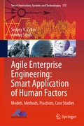Cover: Agile Enterprise Engineering: Smart Application of Human Factors - Springer
