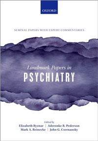 Abbildung von: Landmark Papers in Psychiatry - OUP eBook