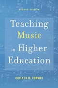 Cover: Teaching Music in Higher Education - OUP eBook