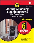 Cover: Starting & Running a Small Business For Canadians All-in-One For Dummies - Wiley