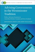 Cover: Advising Governments in the Westminster Tradition - Cambridge University Press