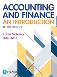 Enlarge image Cover: Accounting and Finance: An Introduction - Pearson Education Limited
