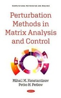 Cover: Perturbation Methods in Matrix Analysis and Control - Nova Science Publishers Inc
