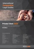Cover: International Comparative Legal Guide to: Private Client 2020 2020 - Global Legal Group Ltd