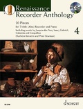 Cover: Renaissance Recorder Anthology 4 - Schott Music