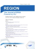 Cover: Southern Europe in the Mediterranean Context - ERSA