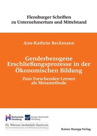 Cover of  Genderbezogene Erschließungsprozesse in der Ökonomischen Bildung - Edition Rainer Hampp