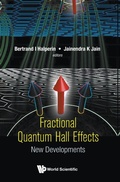 Cover: Fractional Quantum Hall Effects: New Developments - World Scientific Publishing Co Pte Ltd