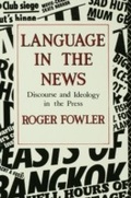 Cover: Language in the News - Routledge