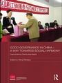 Bild: Good Governance in China - A Way Towards Social Harmony - Routledge