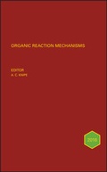 Cover: Organic Reaction Mechanisms 2016 - Wiley