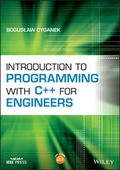 Cover: Introduction to Programming with C++ for Engineers - Wiley