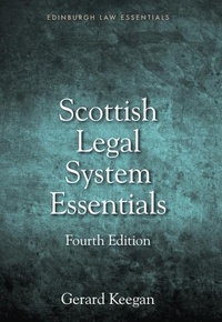 Enlarge image Cover: Scottish Legal System Essentials - Edinburgh University Press