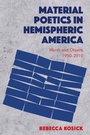 Cover: Material Poetics in Hemispheric America - Edinburgh University Press