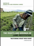 Cover: The Rights and Wrongs of Land Restitution - Routledge Cavendish