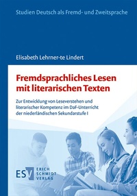 Abbildung von: Fremdsprachliches Lesen mit literarischen Texten - Erich Schmidt Verlag