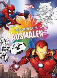 Enlarge image Cover: Marvel Helden zum Ausmalen - cbj
