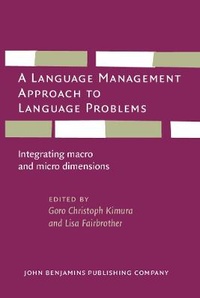 Enlarge image Cover: A Language Management Approach to Language Problems - John Benjamins Publishing Co