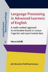 Enlarge image Cover: Language Processing in Advanced Learners of English - John Benjamins Publishing Co