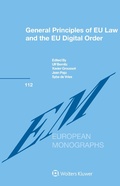 Cover: General Principles of EU Law and the EU Digital Order - Wolters Kluwer
