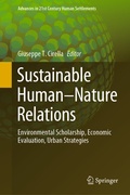 Cover: Sustainable Human-Nature Relations - Springer